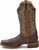 Side view of Justin Boot Womens Guthrie Chocolate
